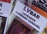 LUXX LVBAR - Vegan Lavender Espresso Caramel Bar