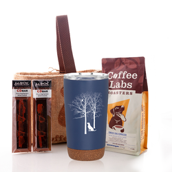 2023 Gift Bag Bundle - Coffee, 16oz Travel Mug, Chocolate Bar