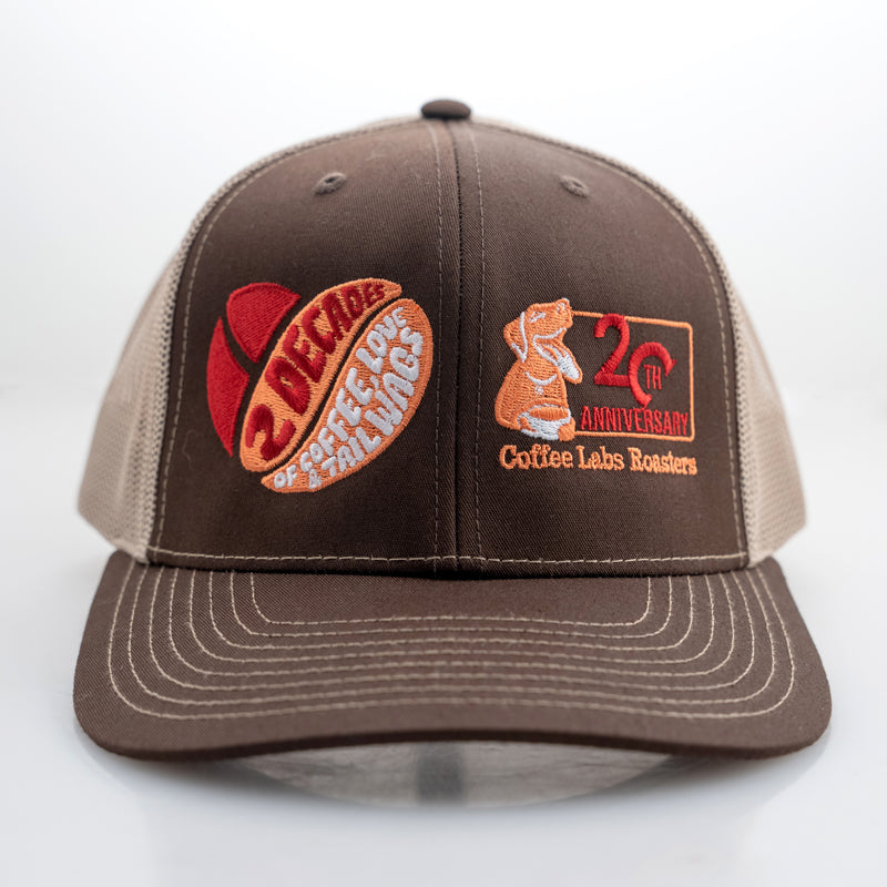 20th Anniversary Trucker Hats – Coffee Labs Roasters
