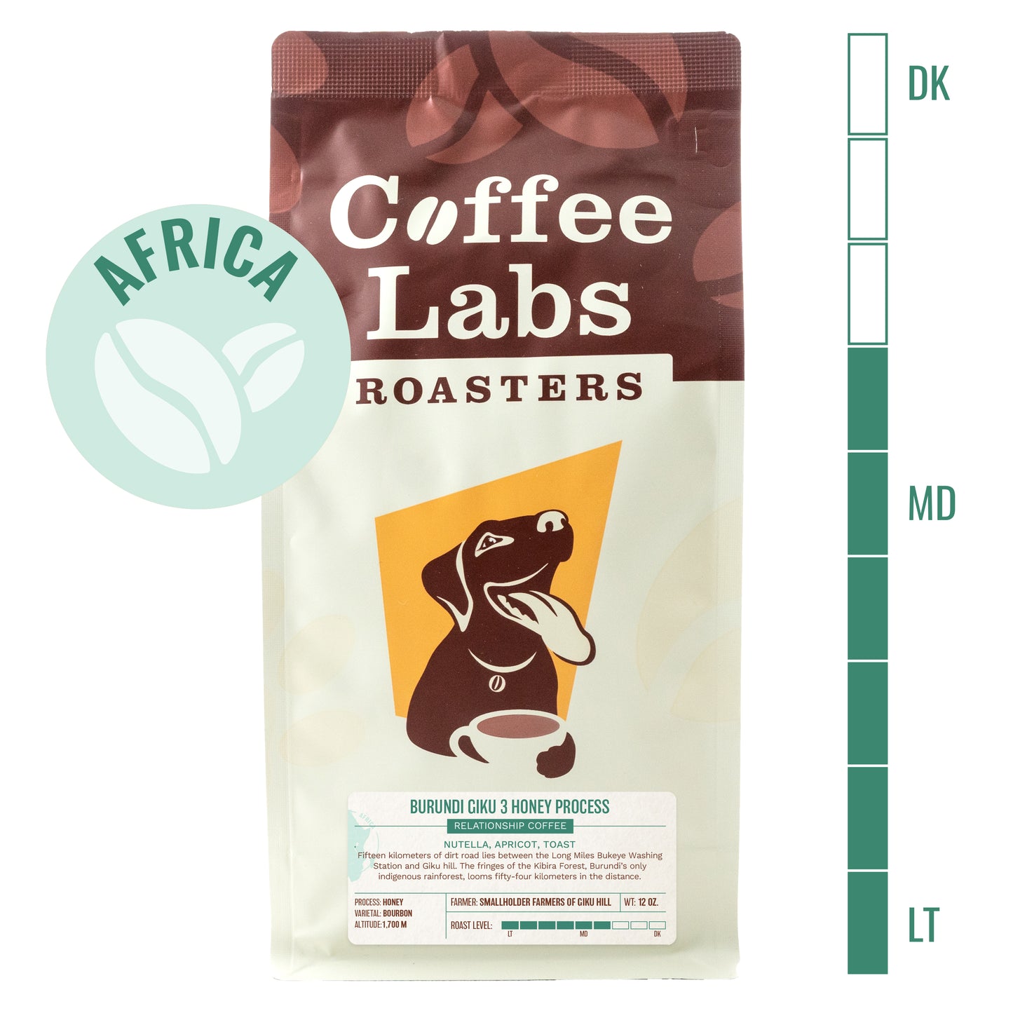 Burundi Giku 3 Honey Processed