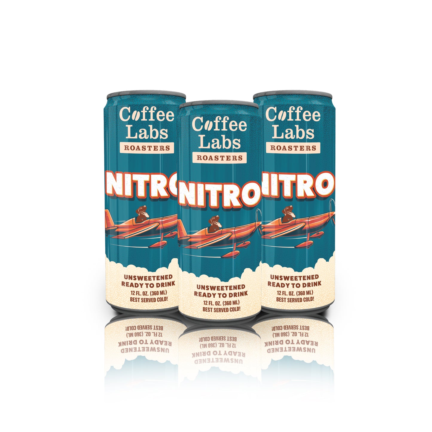 Canned Nitro Cold Brew (4-pack)