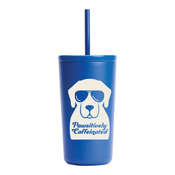 16oz Cold Cup with Straw